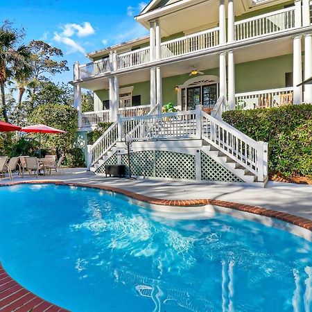 6 Bd 4 And One Half Bath Family Friendly Beach Home With Heated Pool Just A Block To The Beach Hilton Head Island Bagian luar foto