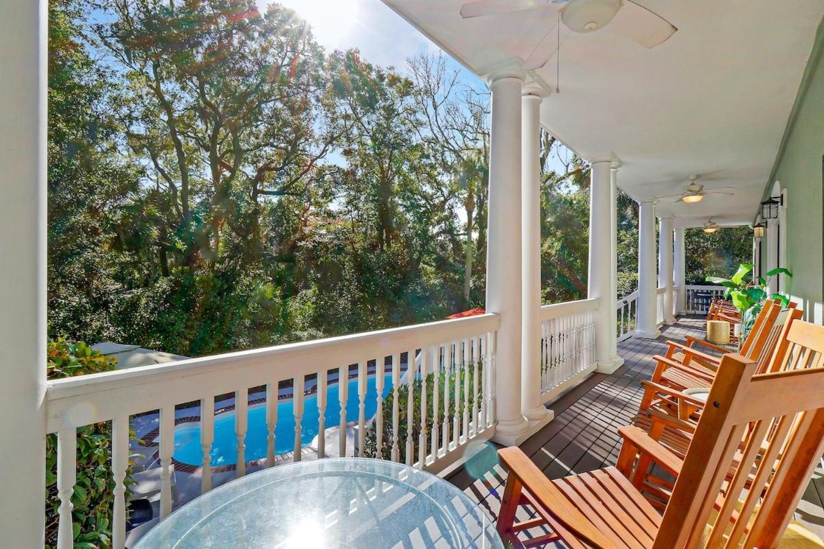 6 Bd 4 And One Half Bath Family Friendly Beach Home With Heated Pool Just A Block To The Beach Hilton Head Island Bagian luar foto