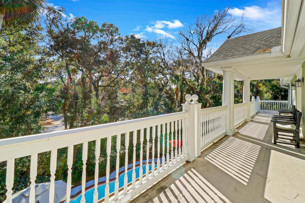 6 Bd 4 And One Half Bath Family Friendly Beach Home With Heated Pool Just A Block To The Beach Hilton Head Island Bagian luar foto