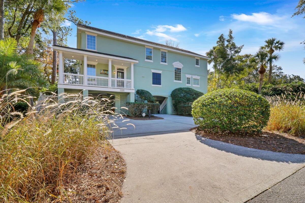 6 Bd 4 And One Half Bath Family Friendly Beach Home With Heated Pool Just A Block To The Beach Hilton Head Island Bagian luar foto